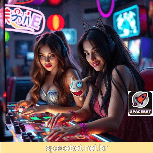 Visual apresentando títulos de fortune da Spacebet com gráficos vibrantes e prêmios elevados