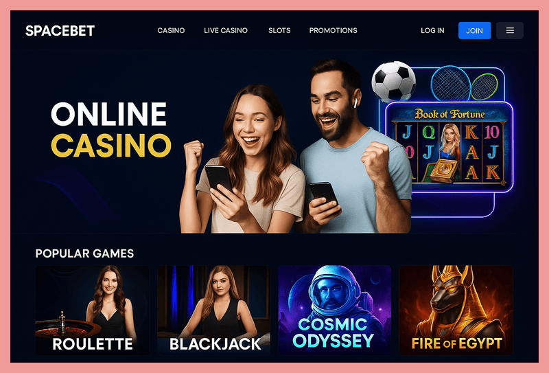 
                                Cassino Online SPACEBET
                                